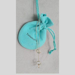 Tiffany & Co 1837 Circle Lariat Necklace